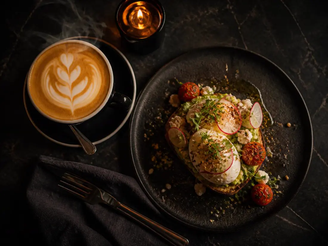 Flavor House — Restaurant & Café website concept
